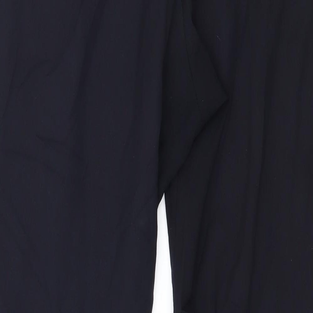 Topshop Womens Blue Trousers Size 8 L28 in