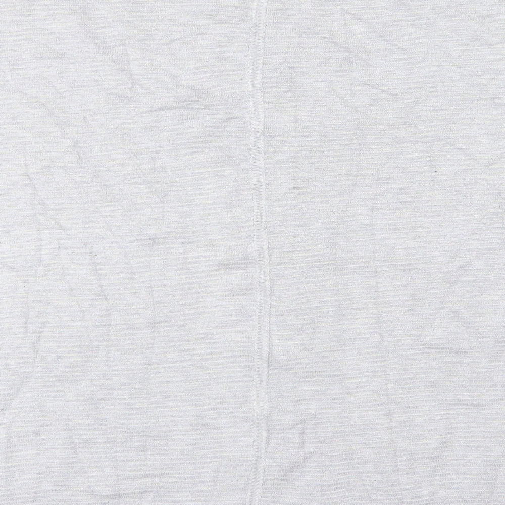 F&F Womens Grey Knit Pullover Jumper Size 14