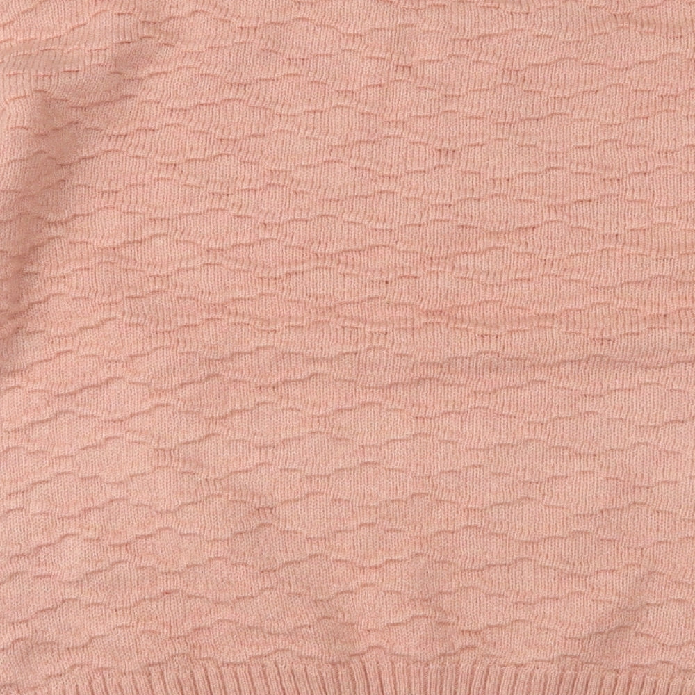 NEXT Womens Pink Knit Pullover Jumper Size M