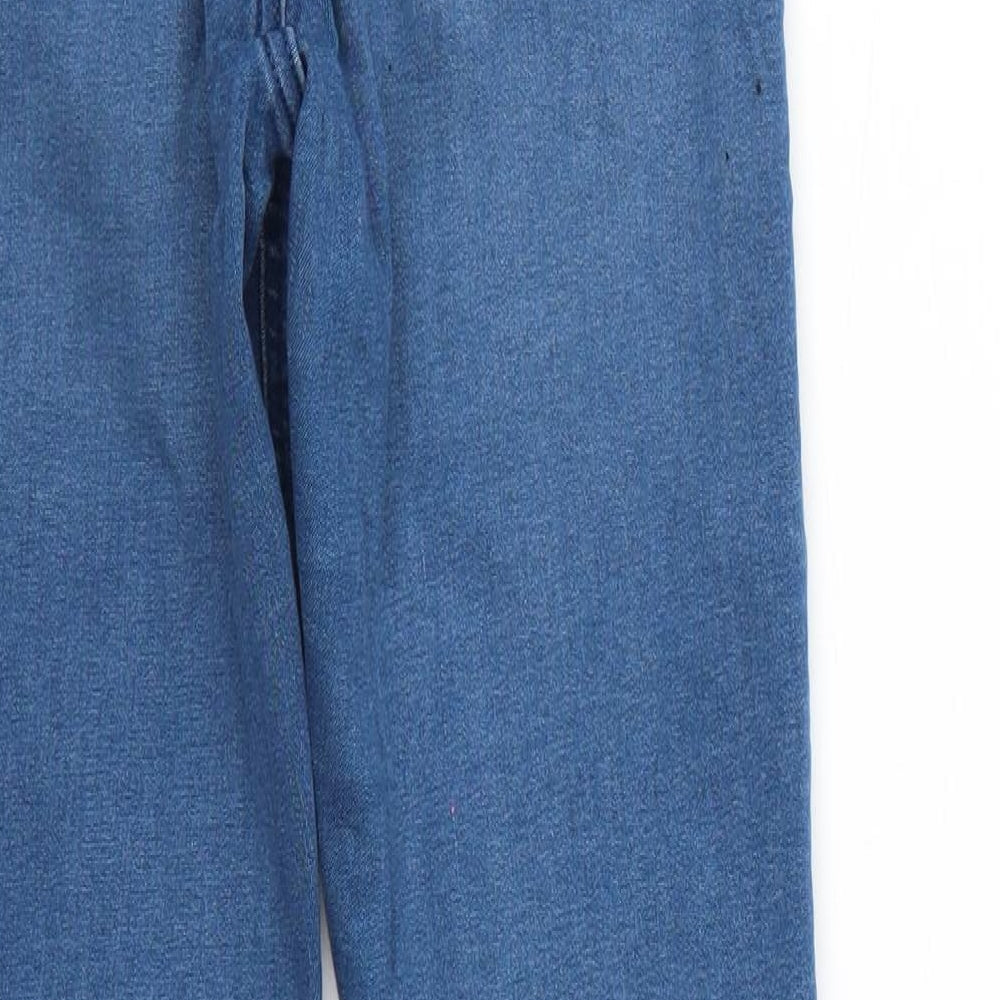 Topshop Womens Blue Skinny Jeans Size 26 L28 in