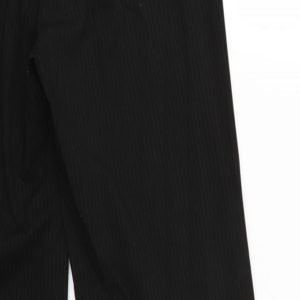 Evie Womens Black Trousers Size 16 L31 in