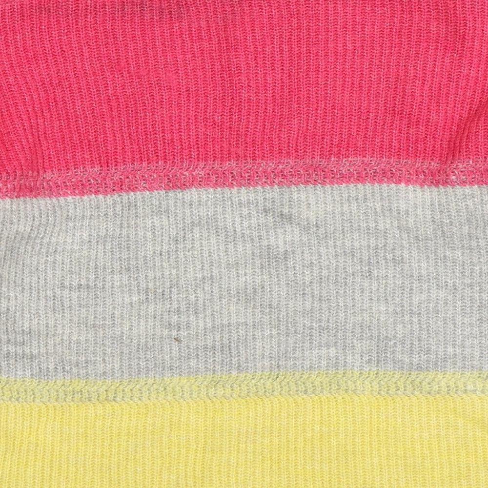 M&Co Womens Multicoloured Knit Pullover Jumper Size 12