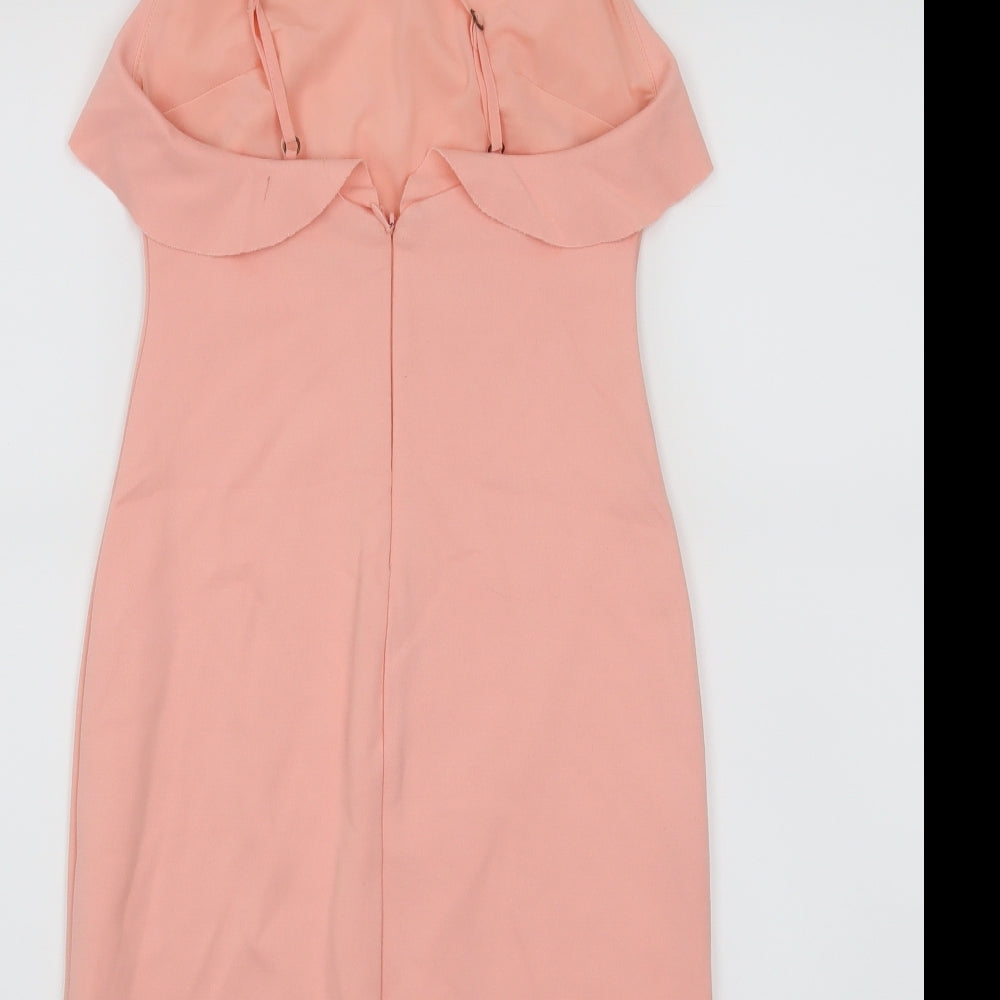 Zara Womens Pink Bodycon Size S