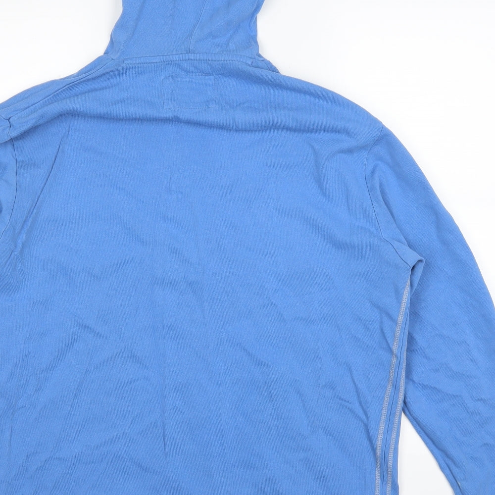 Preworn Womens Blue Pullover Hoodie One Size