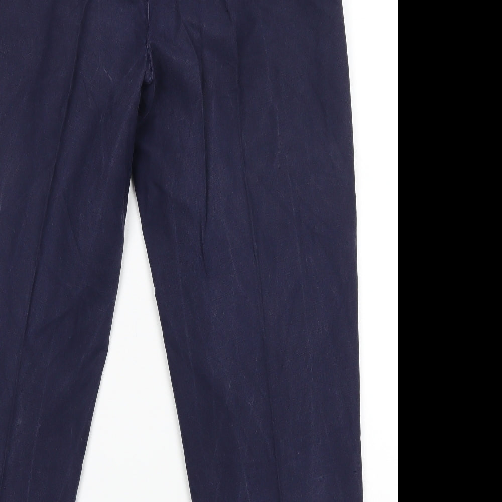 Essentials Womens Blue Trousers Size 27 in L25 in