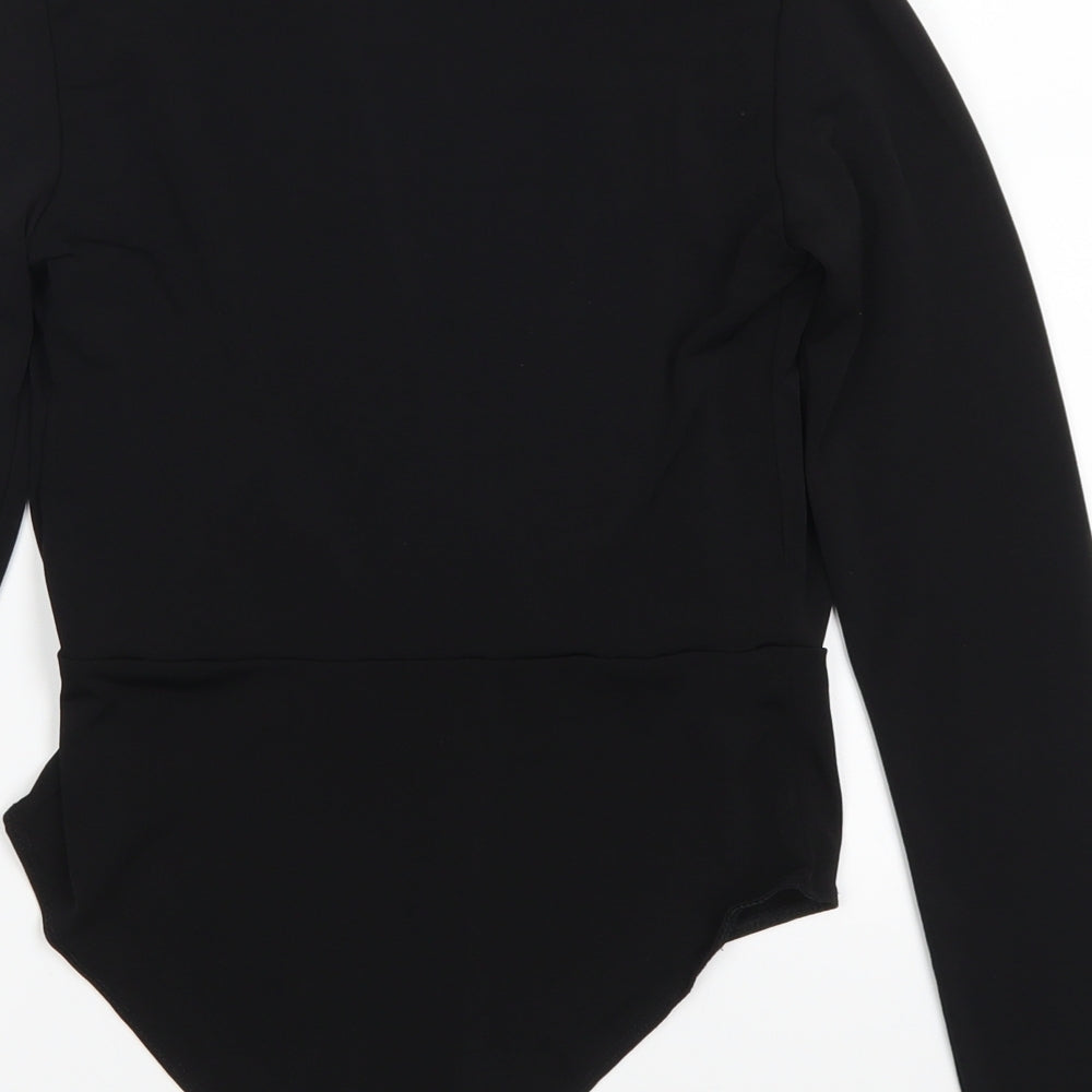 New Look Womens Black Leotard One-Piece Size 8
