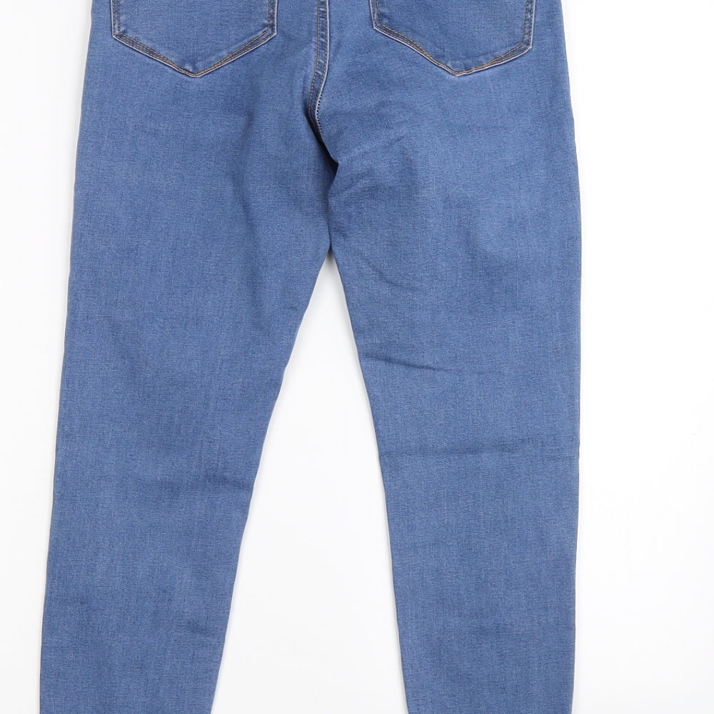 denim co Womens Blue Denim Jegging Leggings Size 10 L26 in