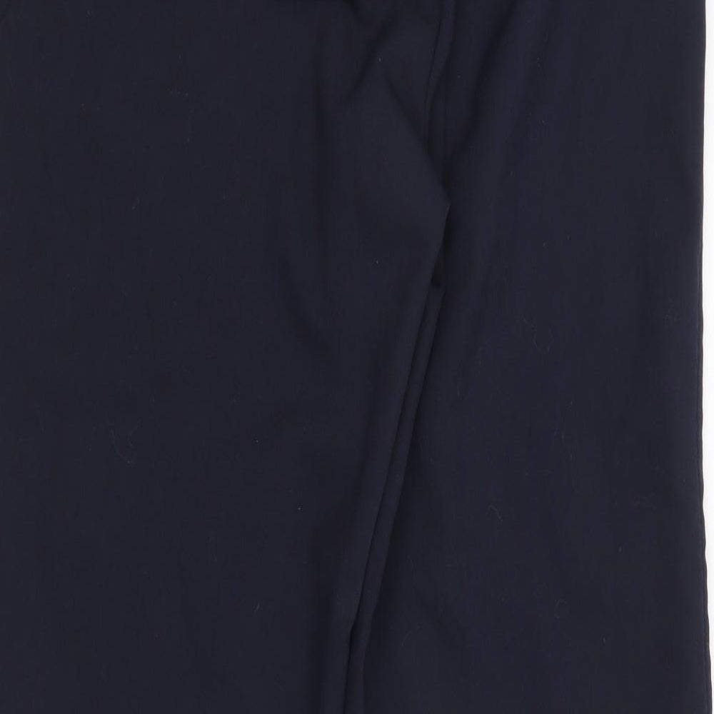 Alexander Womens Blue Trousers Size 12 L28.5 in