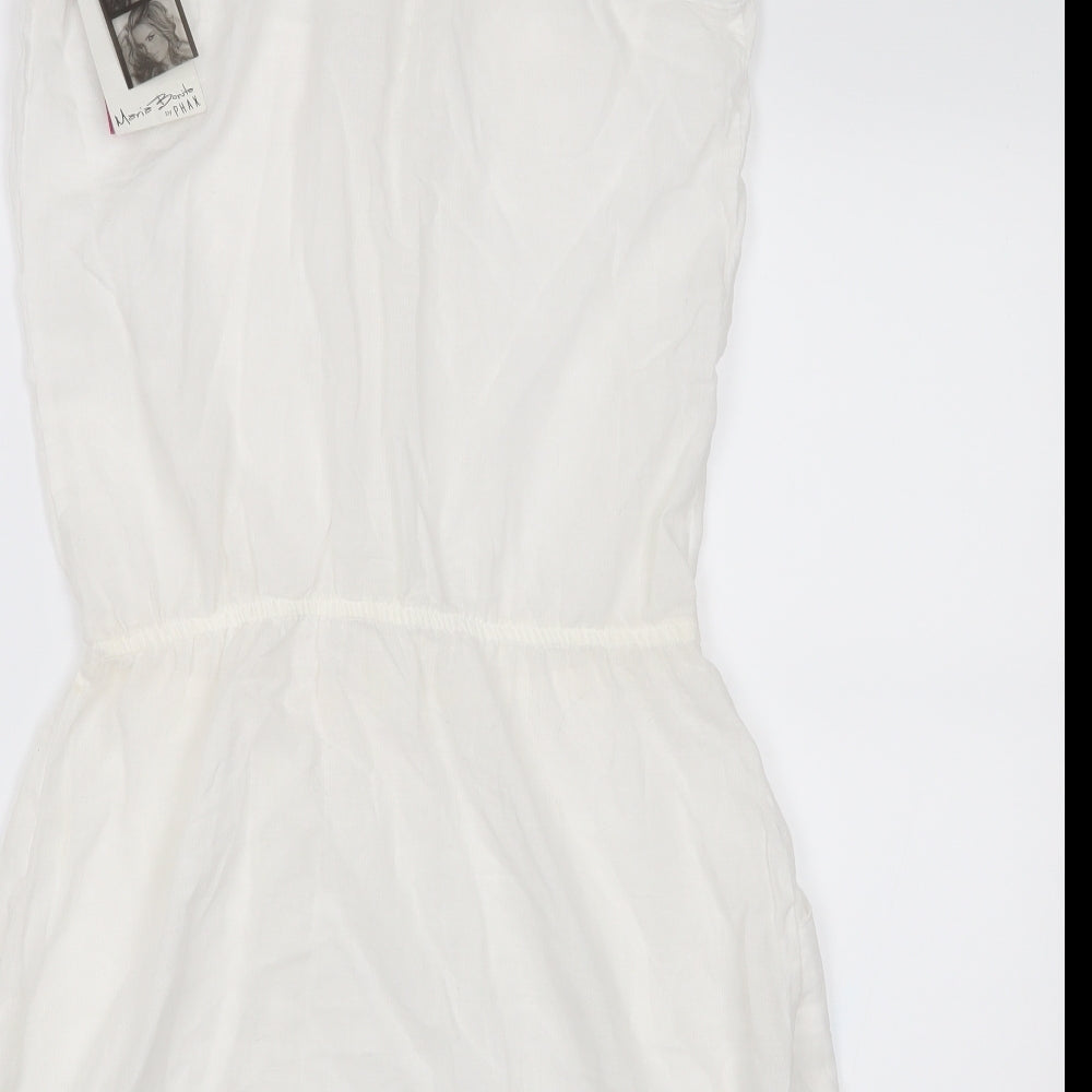 maria bonita Womens White Mini Size M