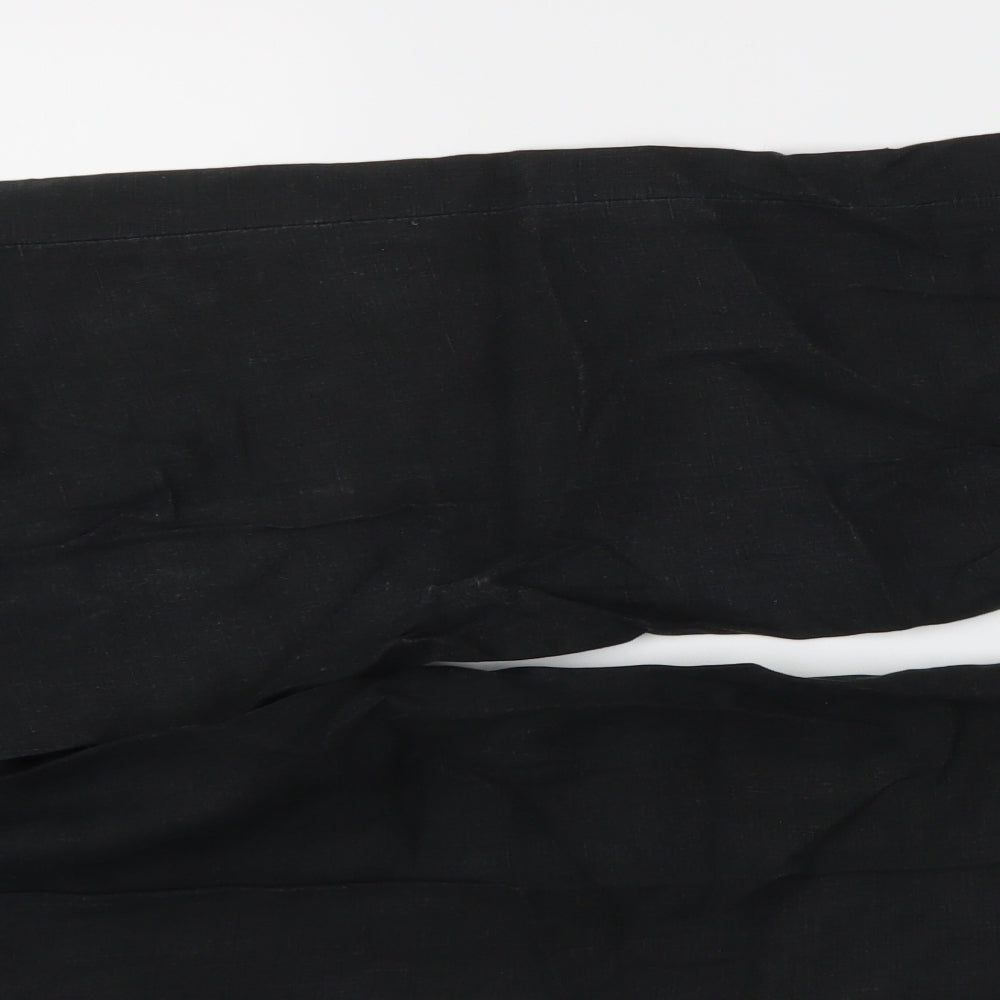 Amphora Womens Black Trousers Size 12 L30 in