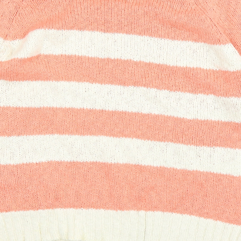 New Look Womens Red Pullover Jumper Size 12
