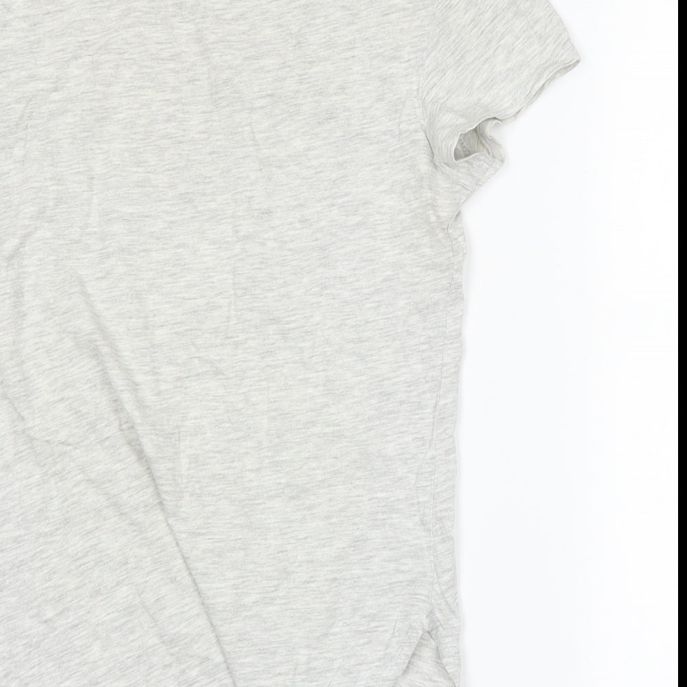 Zara Womens Grey Basic T-Shirt Size S