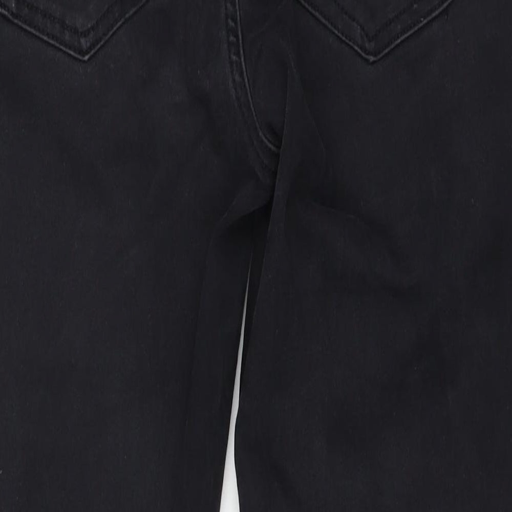 DENIMCO Womens Black Skinny Jeans Size 12 L25 in