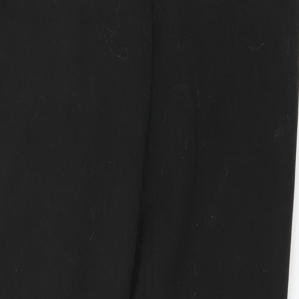 DENIMCO Womens Black Trousers Size 6 L24 in