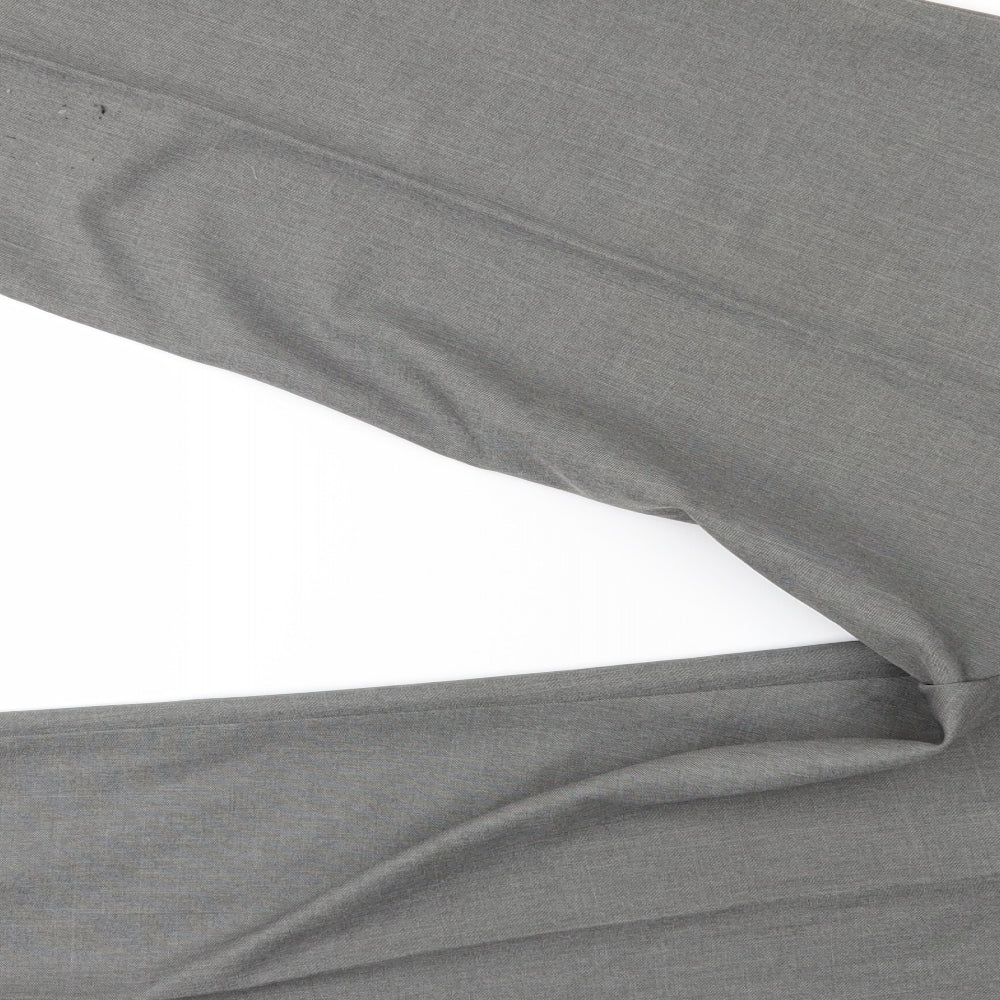 Mark and Spencer Mens Grey Trousers Size 18 L29 in