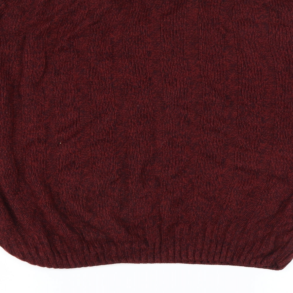 PG Field Womens Red Pullover Jumper Size XL
