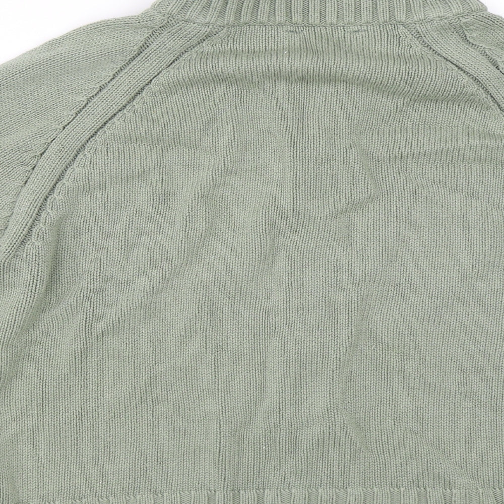 Maine New England Womens Green Full Zip Jumper Size 14