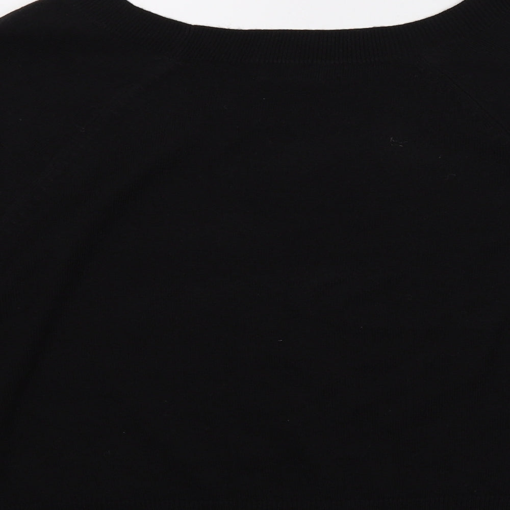 F&F Womens Black Pullover Jumper Size 8