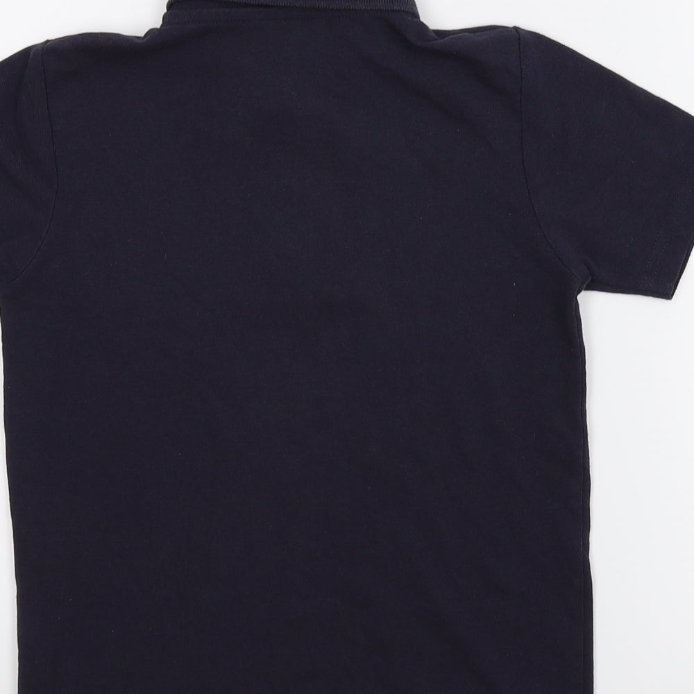 TU Boys Blue Basic Polo Size 5 Years