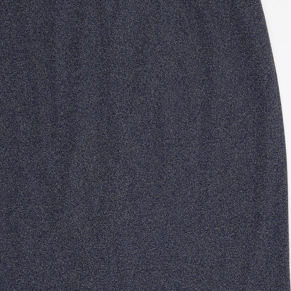 Rabe Womens Blue Straight & Pencil Skirt Size 12