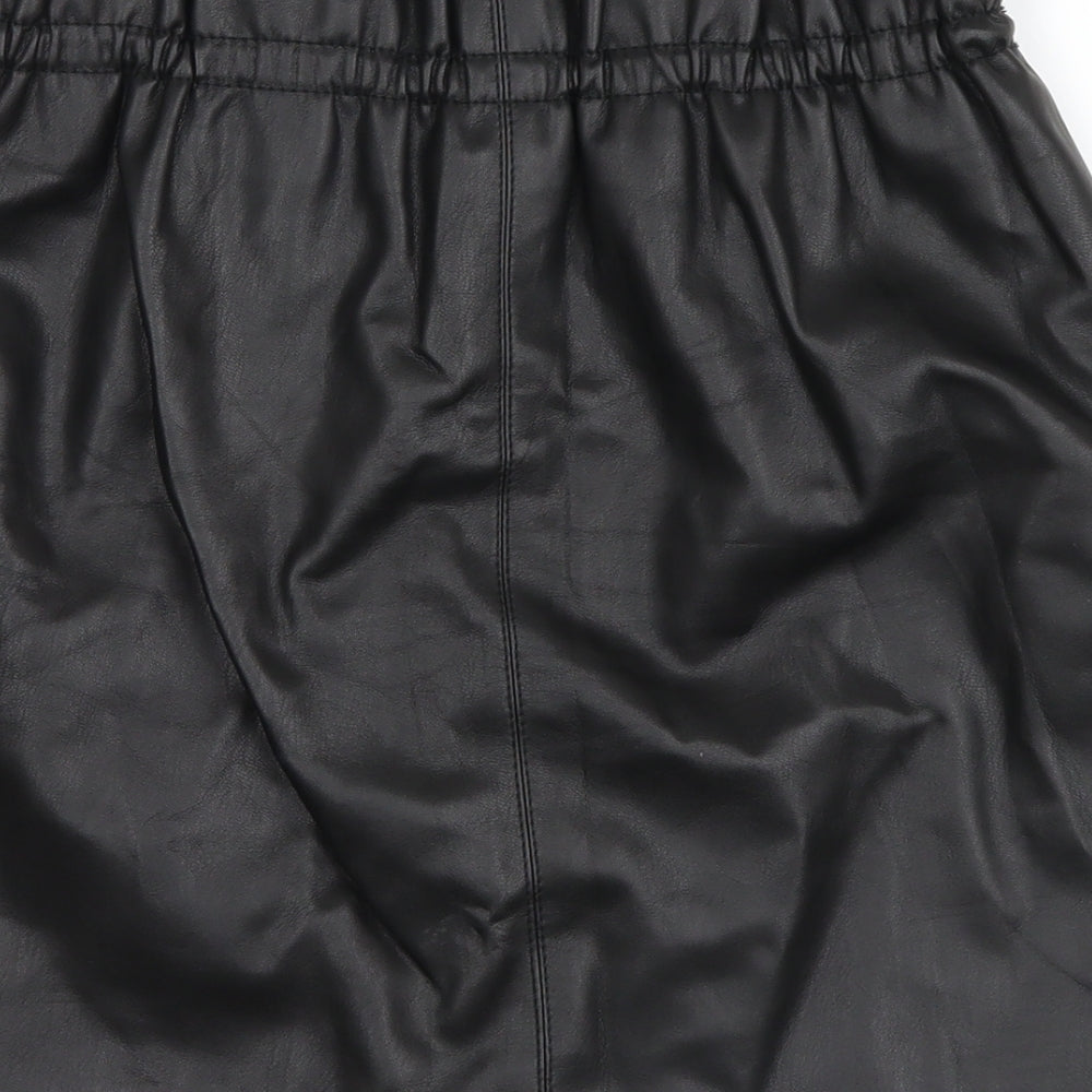 H&M Womens Black Straight & Pencil Skirt Size 8