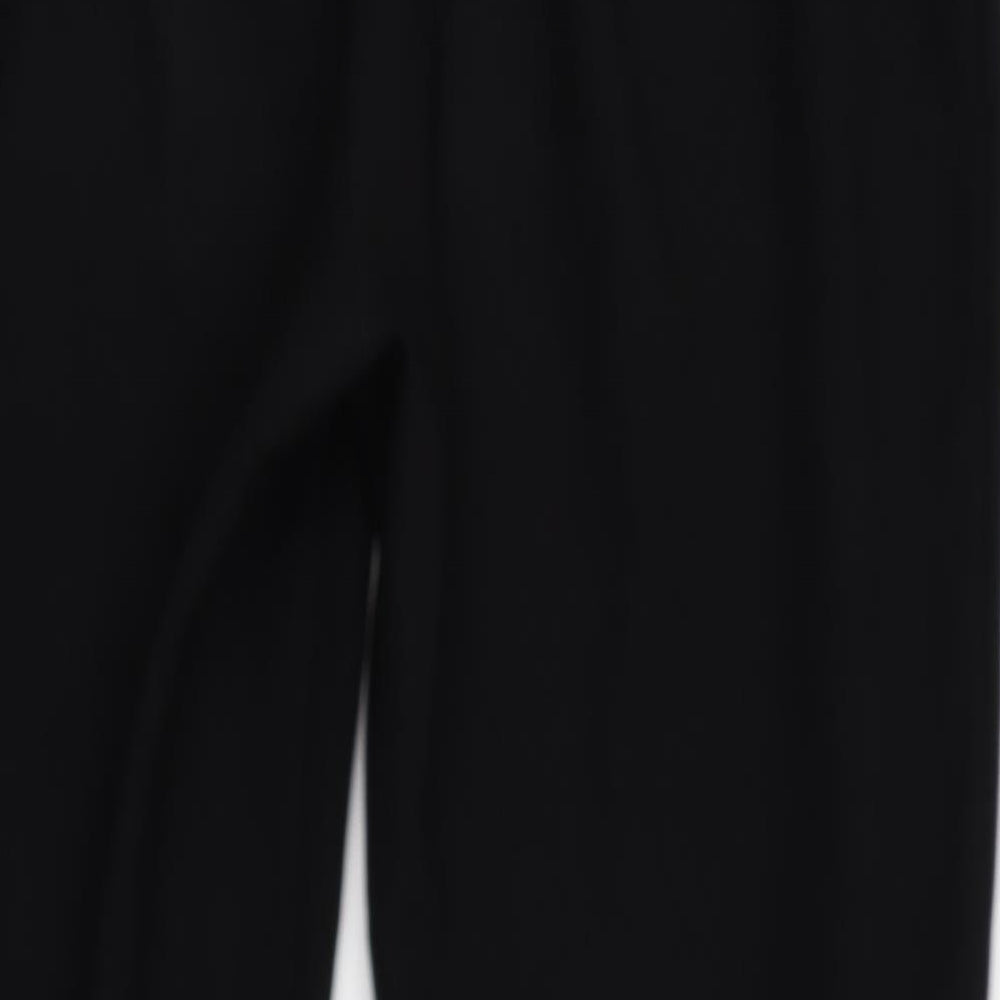 F&F Womens Black Trousers Size 10 L27 in
