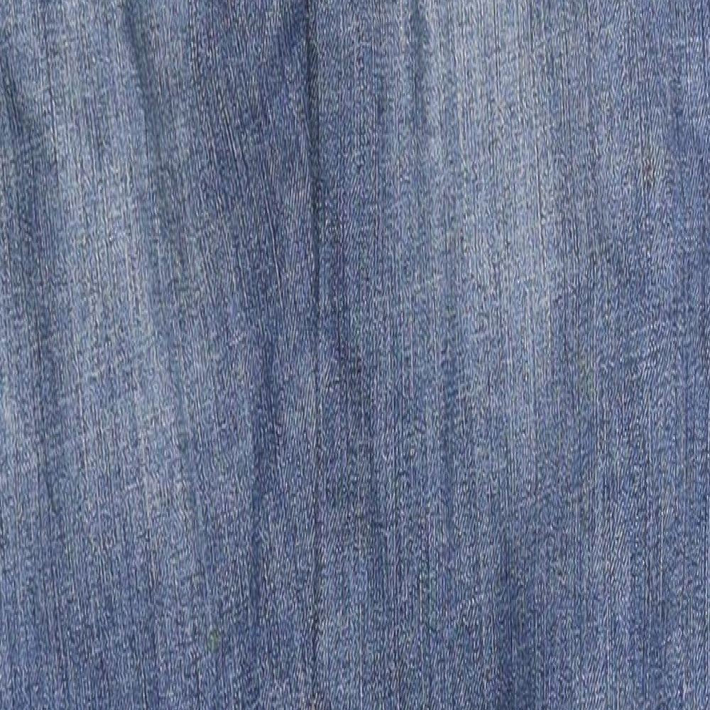 Terranova Womens Blue Straight Jeans Size S L33 in