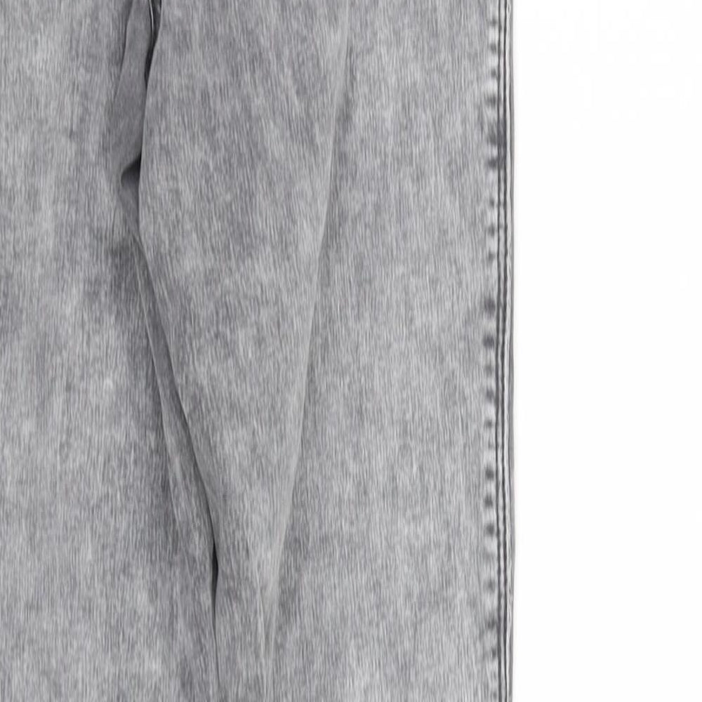 NEXT Womens Grey Straight Jeans Size 6 L29 in