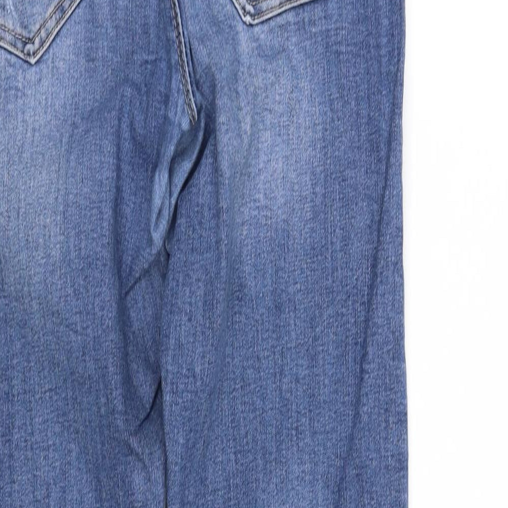pre worn Womens Blue Straight Jeans Size XS L30 in