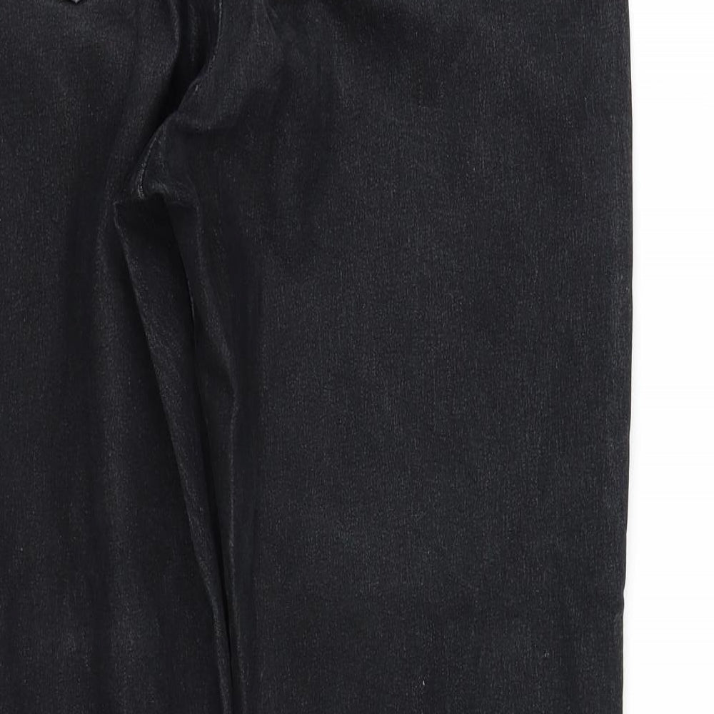 pre worn Womens Black Trousers Size M L38.5 in
