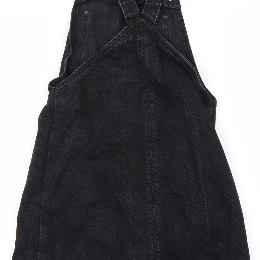 Topshop Womens Black Jumpsuit One-Piece Size 4
