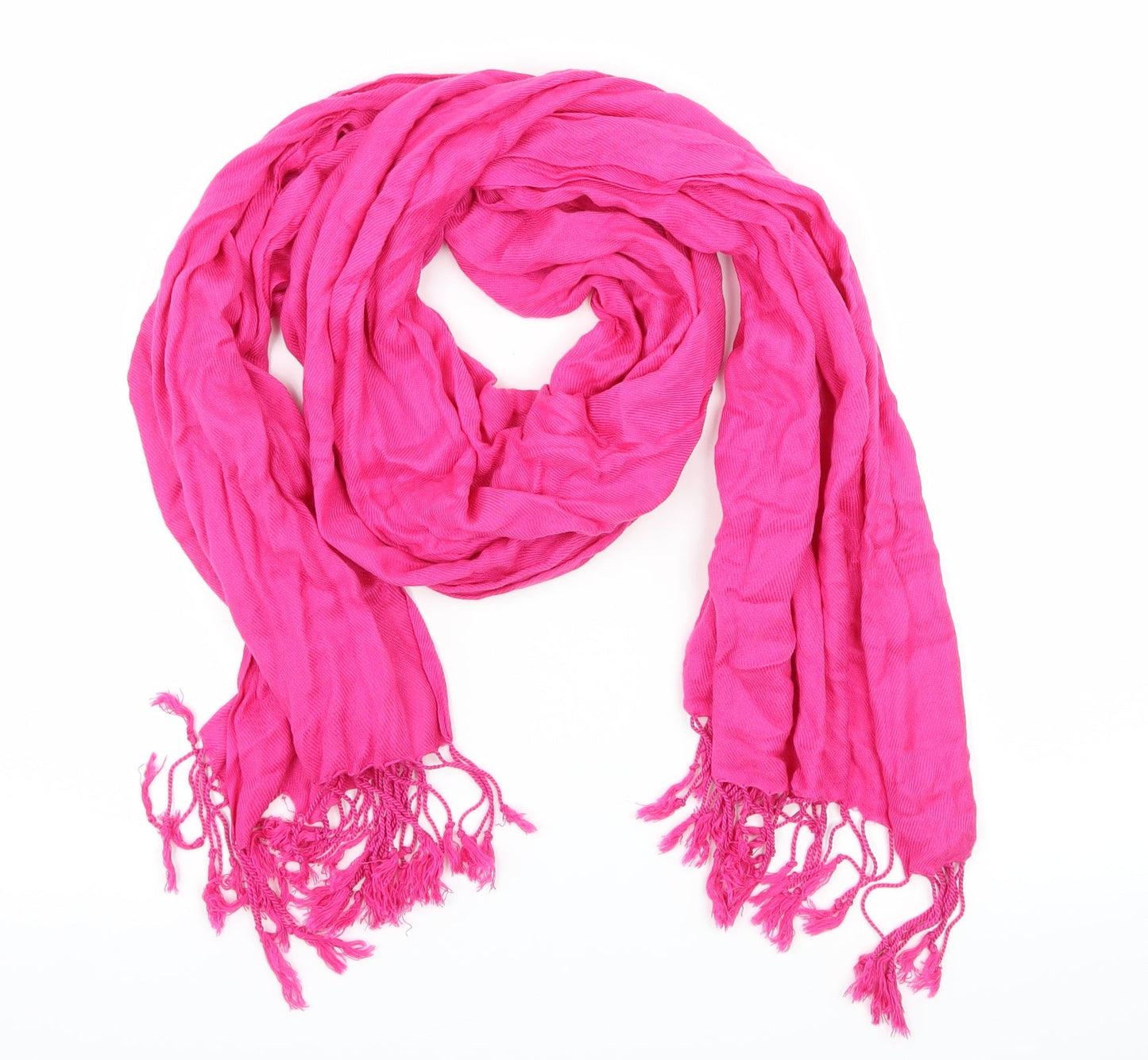 Preworn Womens Pink Scarf