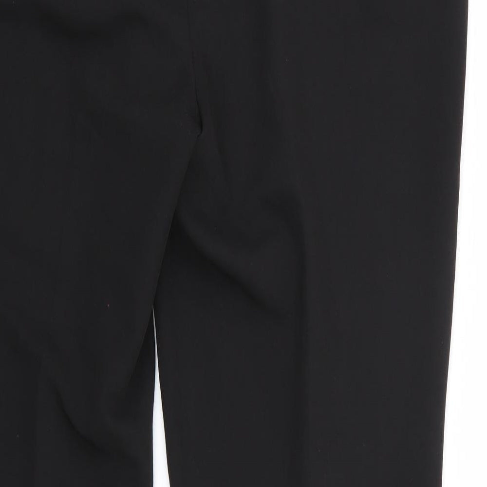 Dorothy Perkins Womens Black Carrot Trousers Size 12 L28 in