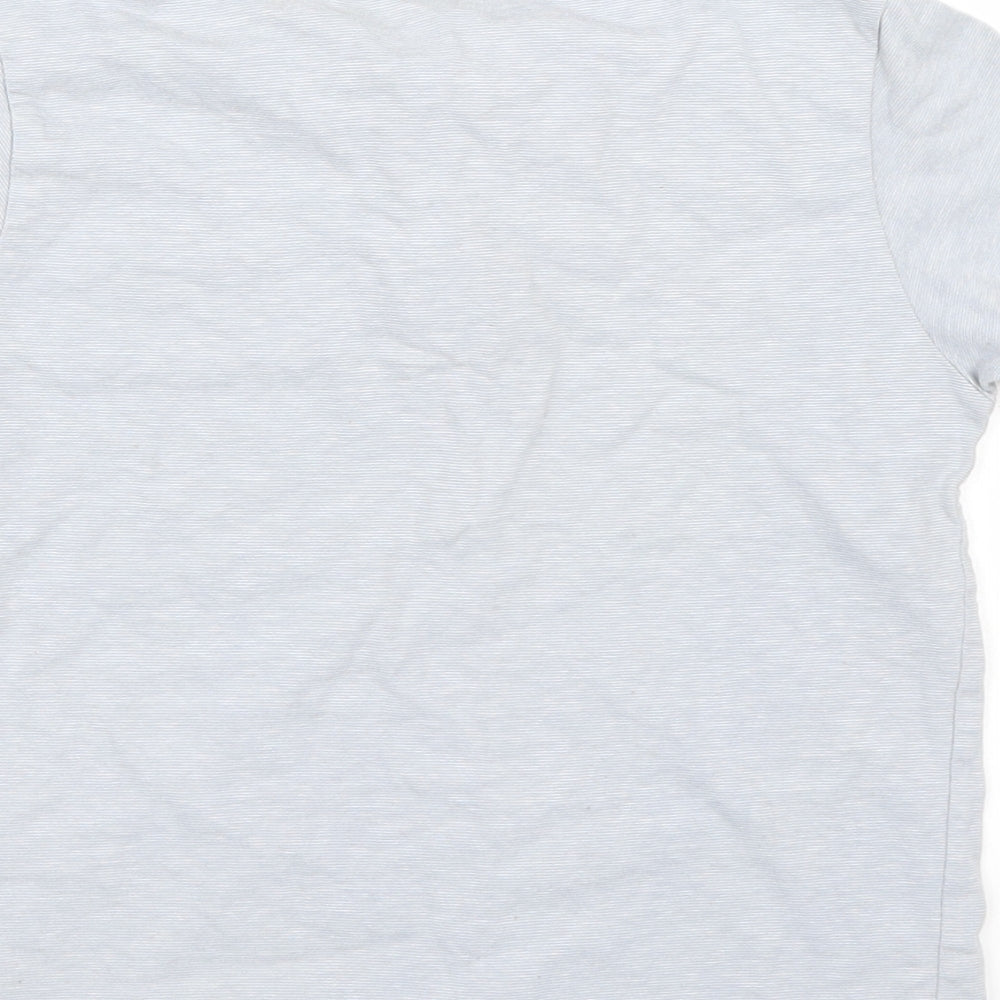 NEXT Boys Grey Rayon Basic T-Shirt Size 7 Years