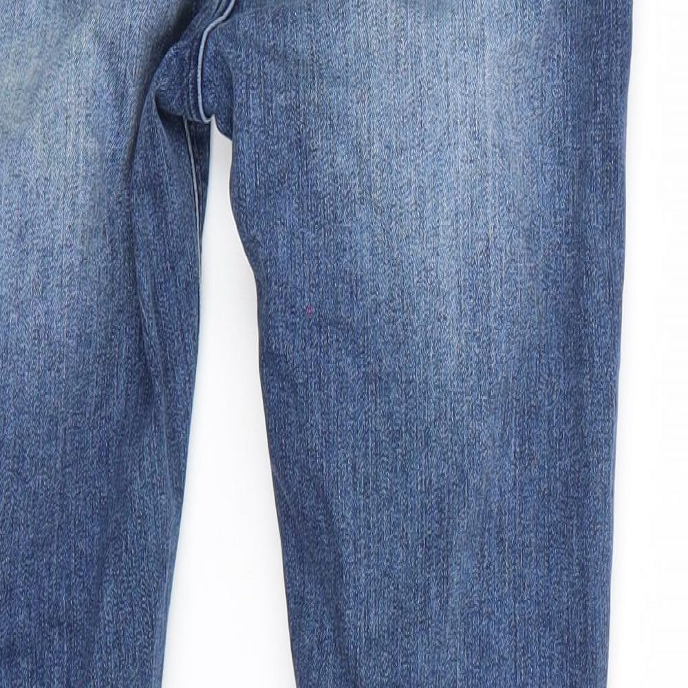 Preworn Womens Blue Skinny Jeans Size 32 L29 in