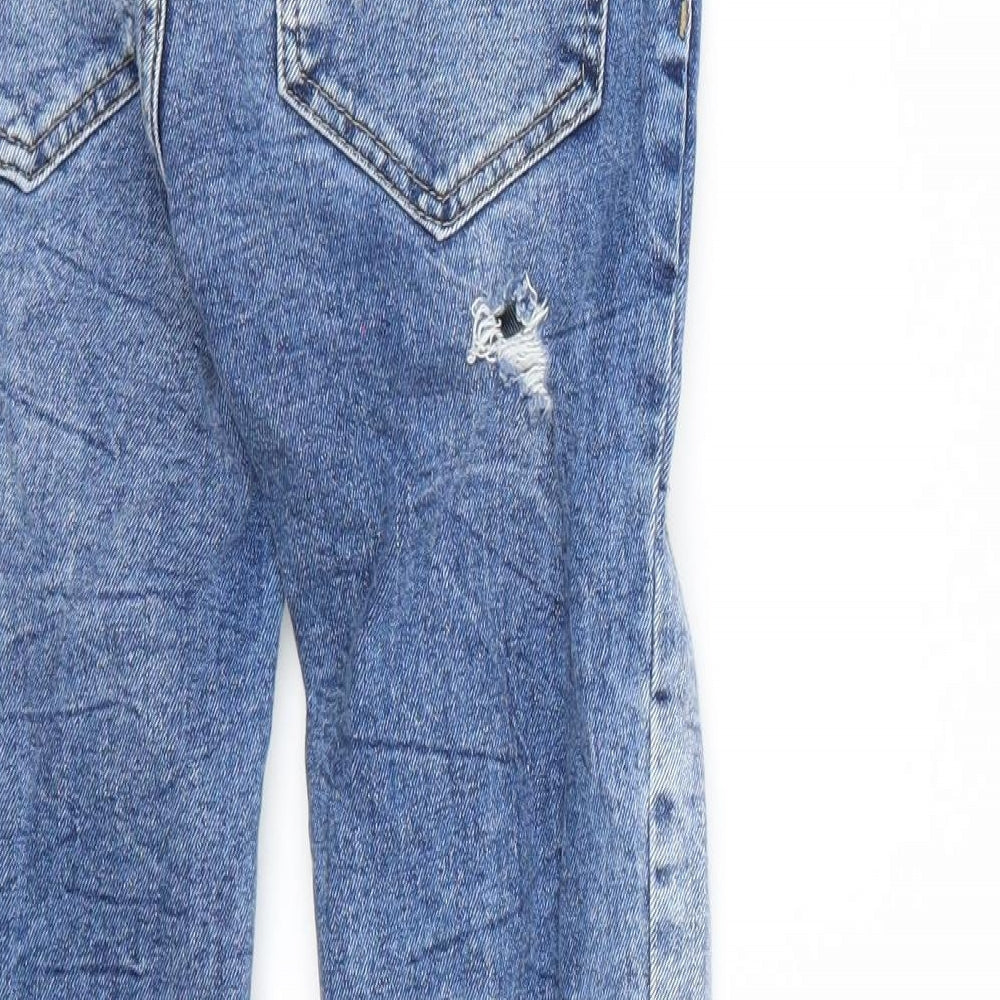 Pull&Bear Womens Blue Skinny Jeans Size 34 L25 in