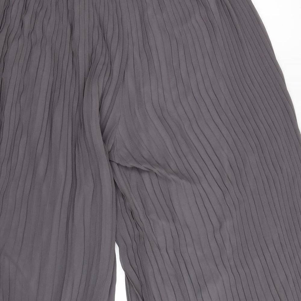 Preworn Womens Grey Cropped Trousers Size 28 in L20 in