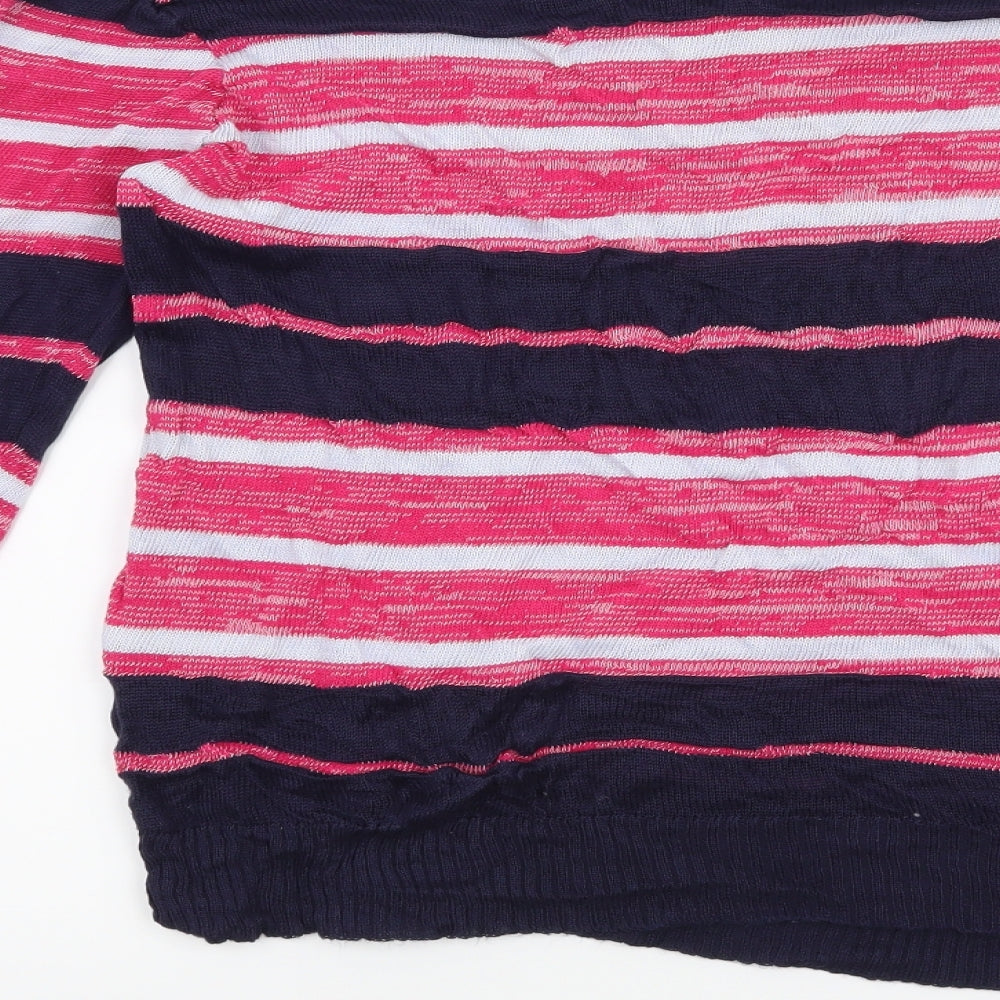 redgirl Womens Pink Pullover Jumper Size L