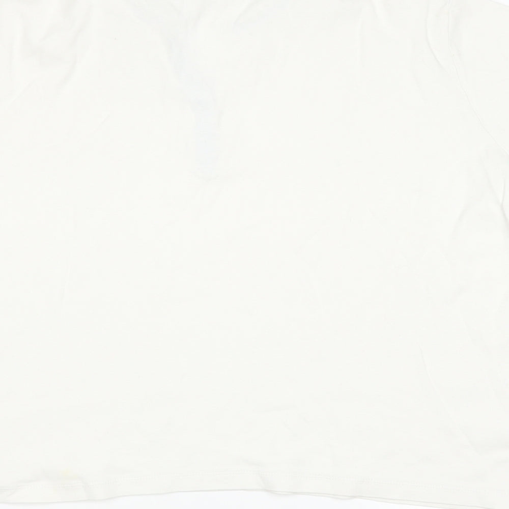 isle Mens White Polo Size XL