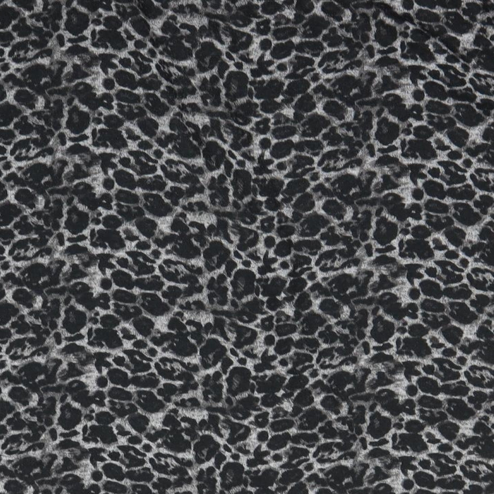 George Womens Black Animal Print Pullover Sweatshirt Size 16