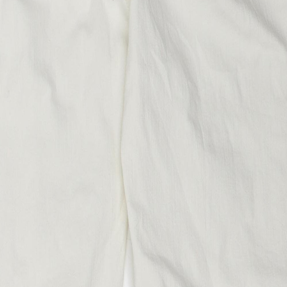 Marks and Spencer Womens White Straight Jeans Size 31 in L31 in