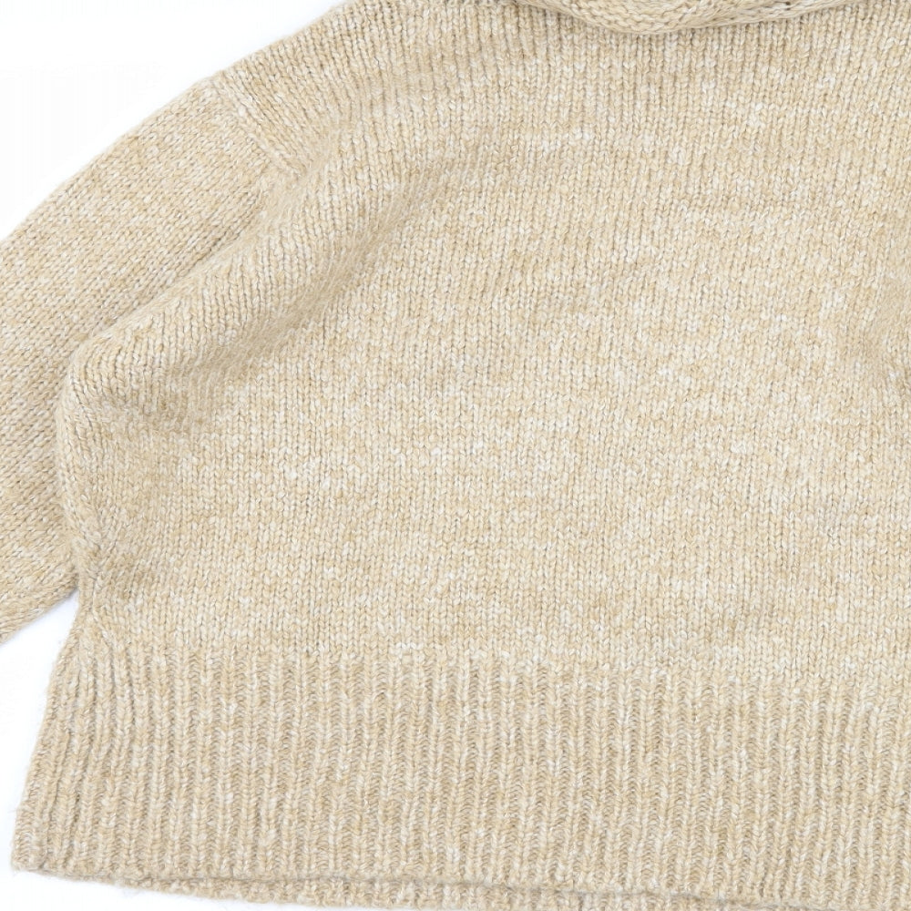 Essentials Womens Brown Pullover Jumper Size 14