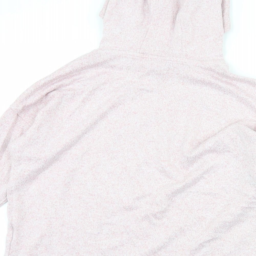 Marks & Spencer Girls Pink Pullover Hoodie Size 11-12 Years