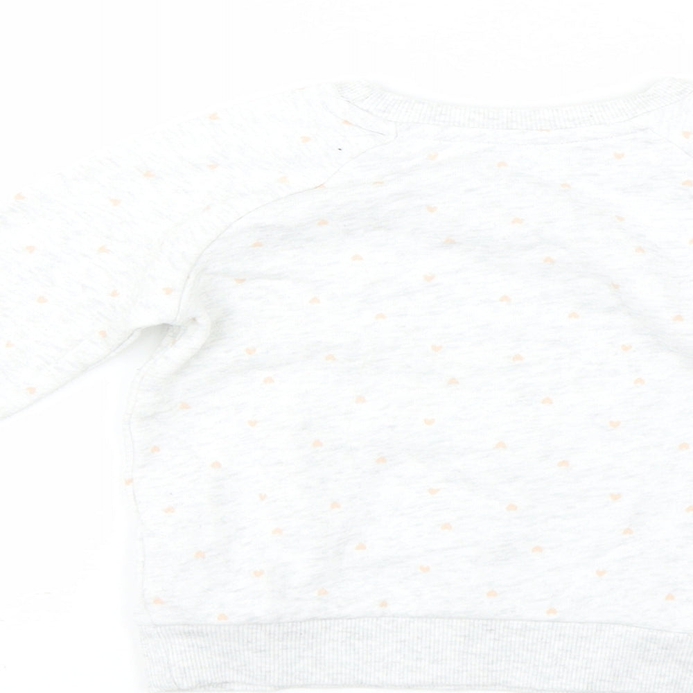 Primark Baby Grey Pullover Jumper Size 18-24 Months - ZEBRA