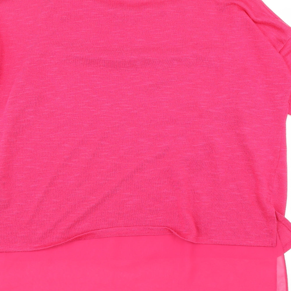 Preworn Womens Pink Pullover Jumper Size M