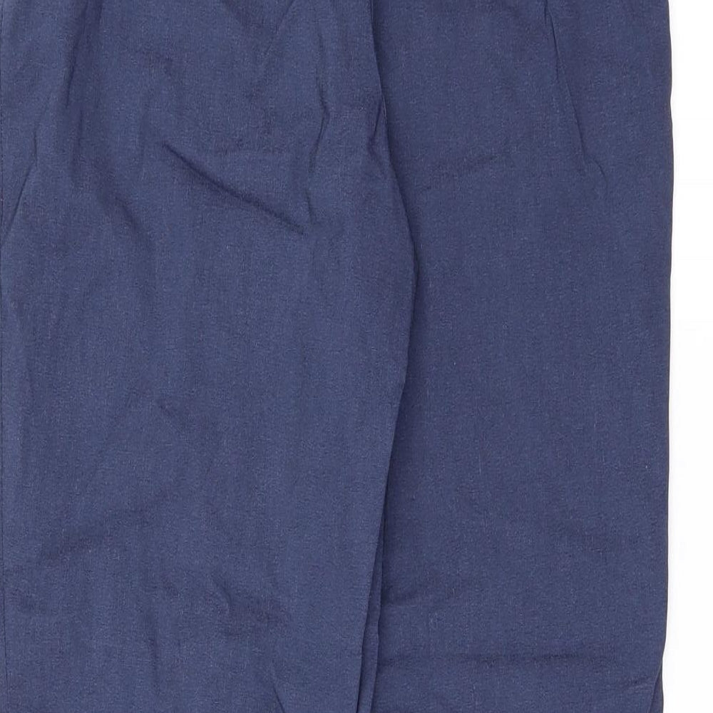 Dorothy Perkins Womens Blue Trousers Size 12 L24 in