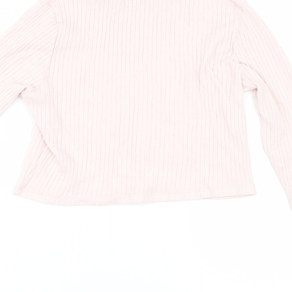 Very Girls Pink Basic T-Shirt Size 11-12 Years