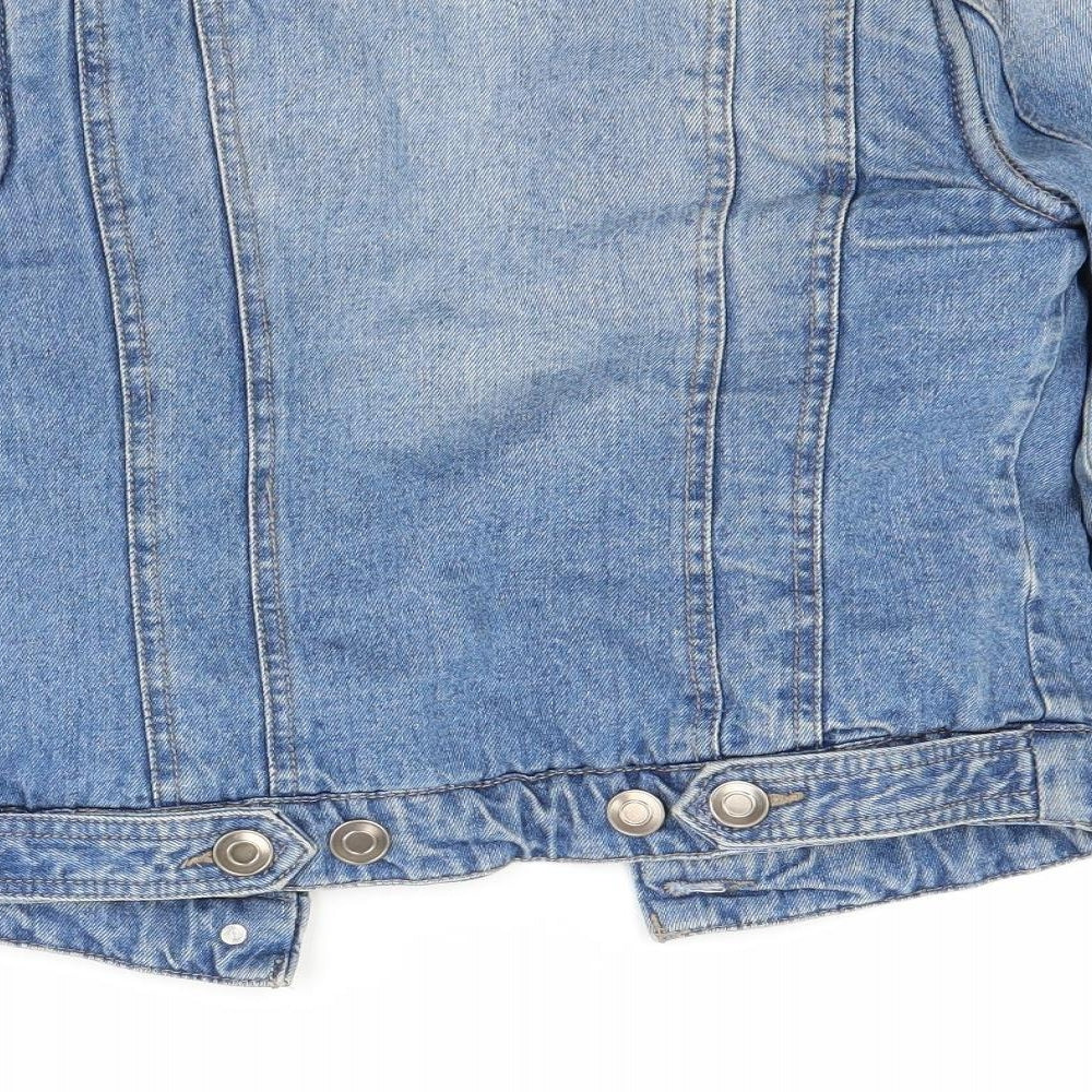 Primark Womens Blue Jacket Coat Size 6