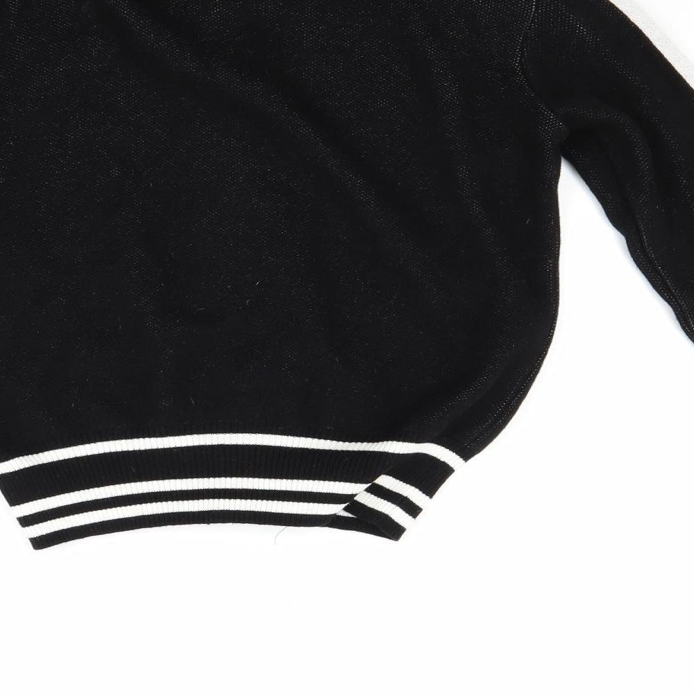 Atmosphere Womens Black Full Zip Jumper Size 8