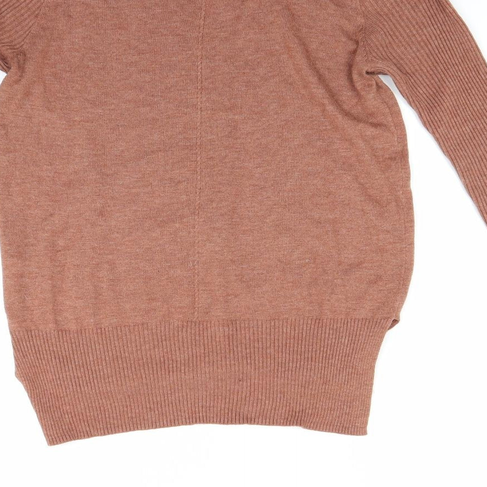 Atmosphere Womens Brown Pullover Jumper Size 8